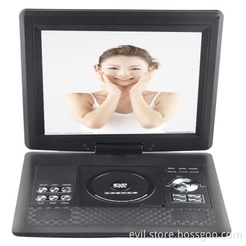 12 .1 inch new portable dvd player with fm radio
